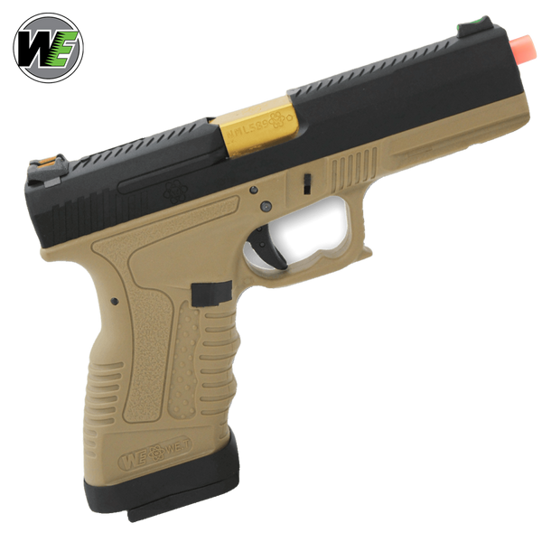 We Tech GP1799 T6 Gel Blaster Pistol (BK/TAN/GOLD)