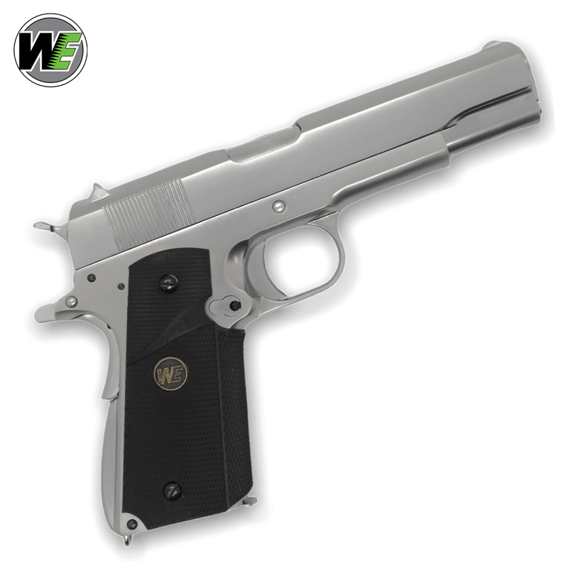 WE Tech 1911 MEU Gelsoft Gas Blowback Pistol - Classic Grips - Tactical Edge Hobbies