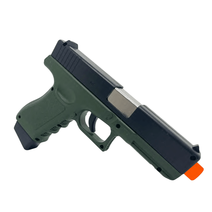 BOYA Soft Dart Glock 18 - Black/Green - Tactical Edge Hobbies
