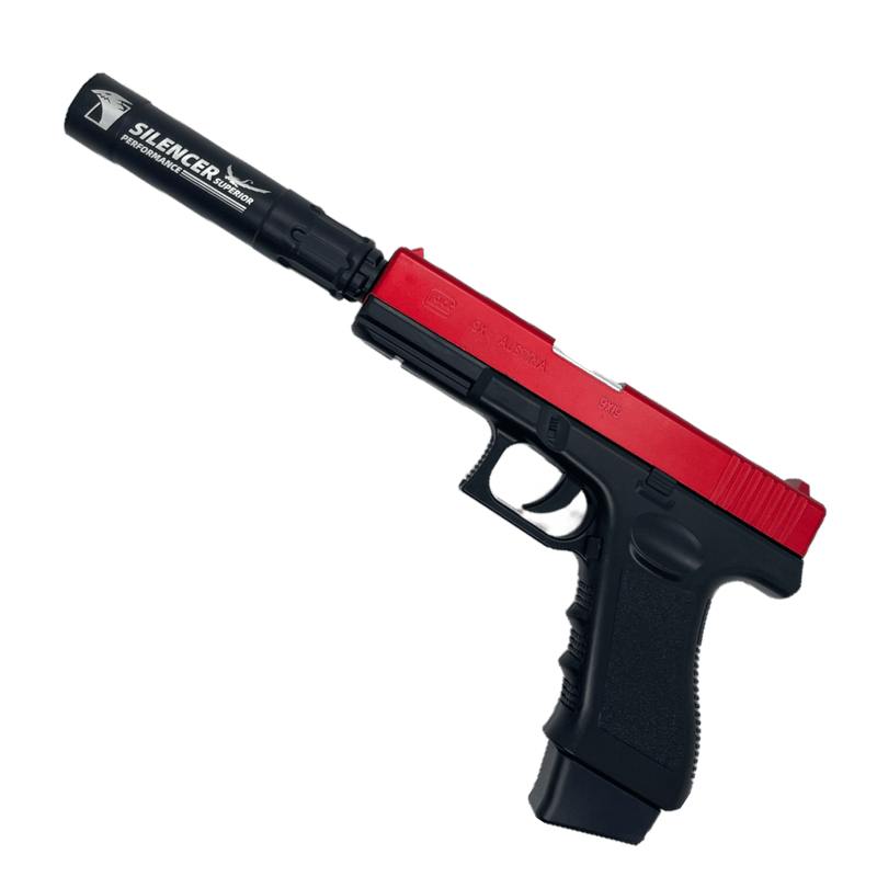 BOYA Soft Dart Glock 18 - Black/Red