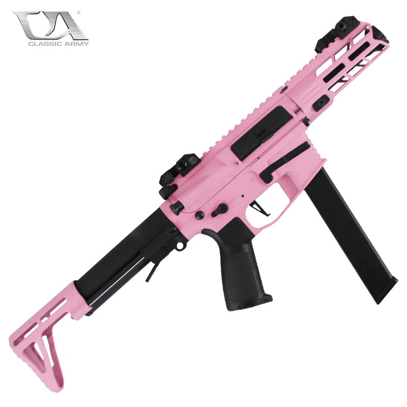 Classic Army Nemesis X9 SMG Gelsoft Blaster - Pink - Tactical Edge Hobbies