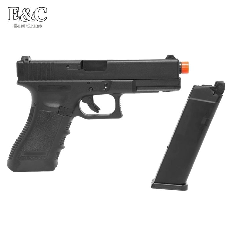 E&C Glock 17 Gen 3 GBB Gelsoft Pistol - EC1101