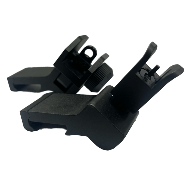 Flip Up Canted BUIS Iron Sight - Black - Tactical Edge Hobbies