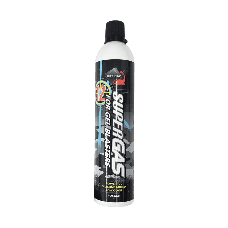 Puff Dino ‘Supergas’ 12kg - Gel Blaster Gas - Tactical Edge Hobbies