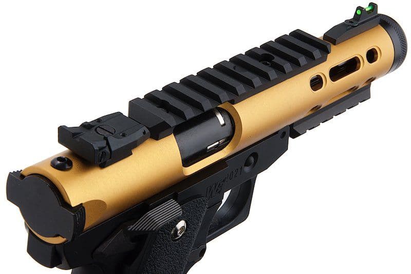 WE Galaxy Hi-Capa 5.1 Type A GBB Pistol - Gold Slide K Frame - PRE ORDER - Tactical Edge Hobbies