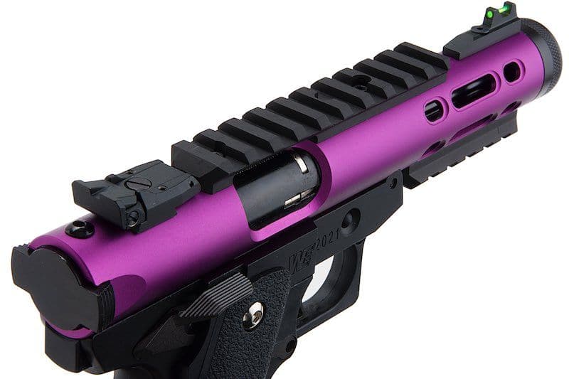 WE Galaxy Hi-Capa 5.1 Type A GBB Pistol - Purple Slide R Frame - PRE ORDER - Tactical Edge Hobbies
