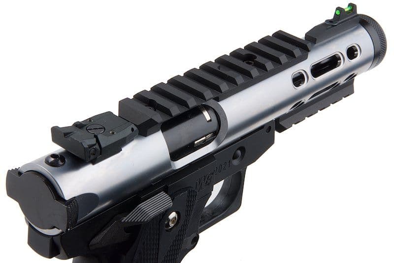 WE Galaxy Hi-Capa 5.1 Type A GBB Pistol - Silver Slide K Frame - PRE ORDER - Tactical Edge Hobbies