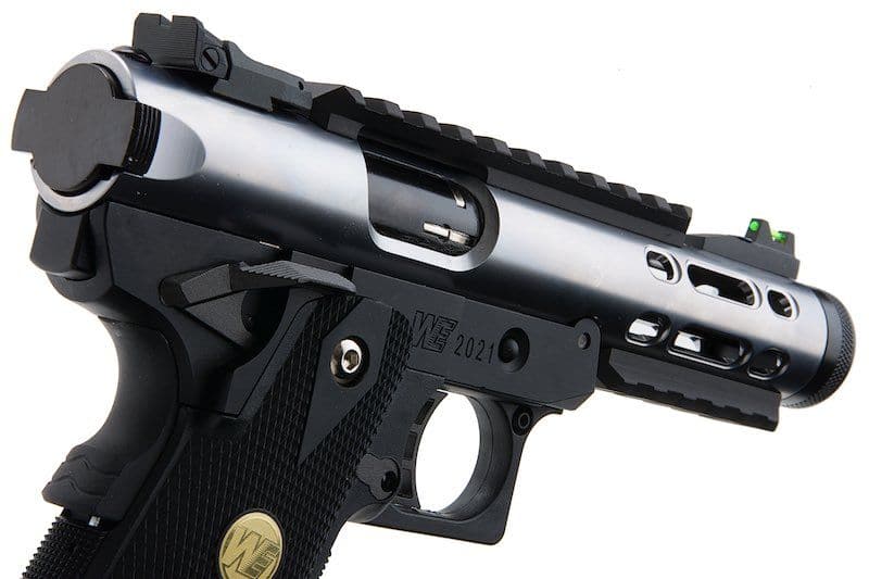 WE Galaxy Hi-Capa 5.1 Type A GBB Pistol - Silver Slide K Frame - PRE ORDER - Tactical Edge Hobbies