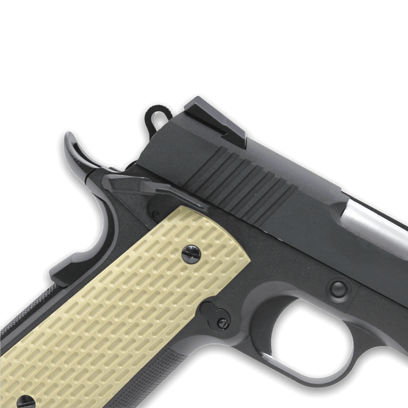 WE Tech 1911 Kimber Gelsoft Gas Blowback Pistol - Black - Tactical Edge Hobbies