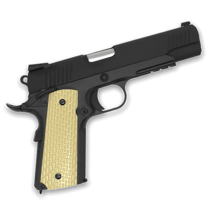 WE Tech 1911 Kimber Gelsoft Gas Blowback Pistol - Black - Tactical Edge Hobbies