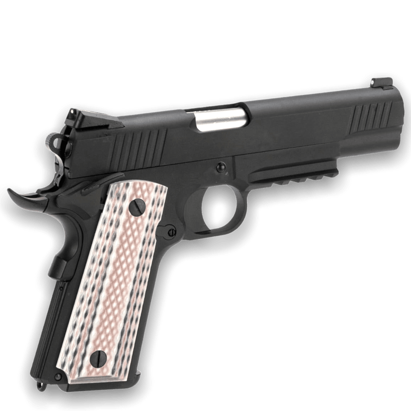WE Tech 1911 M45A1 Gelsoft Gas Blowback Pistol - Black - Tactical Edge Hobbies