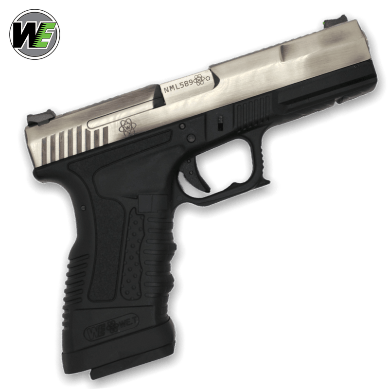 WE TECH GP1799 T7 Gel Blaster Pistol (SV/BK/SV) - Tactical Edge Hobbies