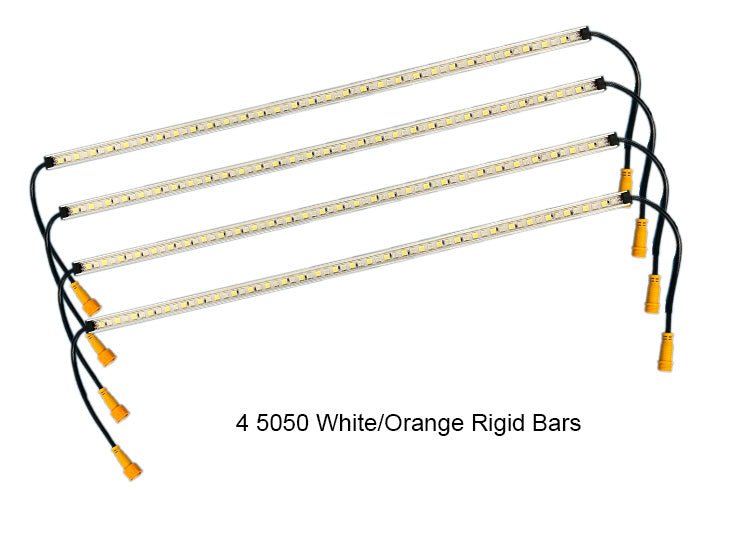 White&Amber Camping Rigid Bar Light With magnetic - Tactical Edge Hobbies